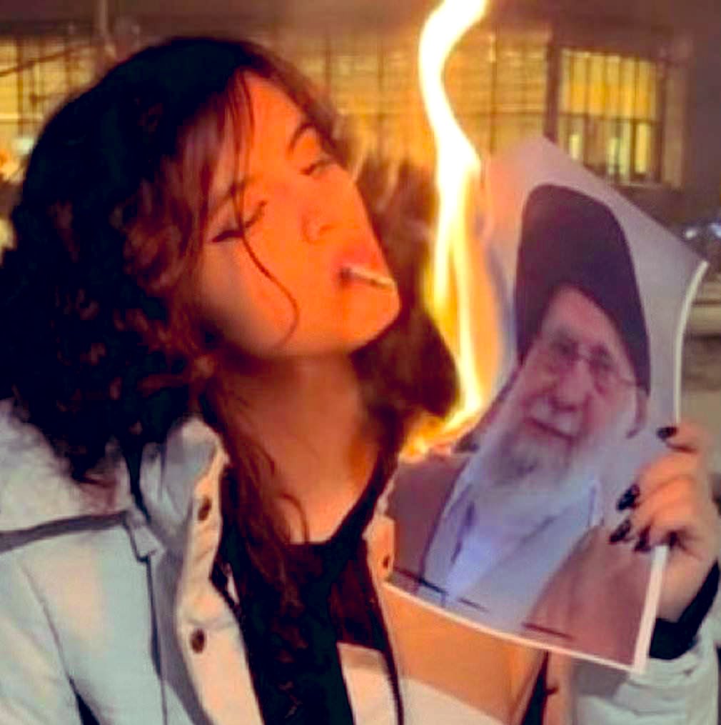 ThatOtherJJ's tweet photo. It's almost comical watching far-left Westerners side with countries like Russia and China today, while Iranians living in the West stand in front of news cameras openly weeping with relief and joy.

The mask has slipped. Your principles are on full display, and the contradiction is glaring. We see exactly who you are.