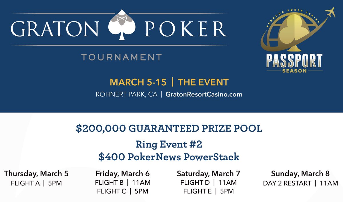 Graton Poker Room tweet media