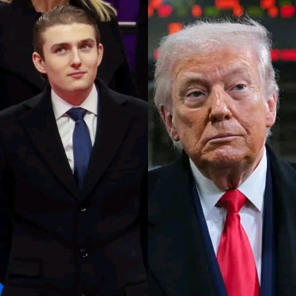 🔴 ÚLTIMA HORA: Tras declarar la guerra contra Irán y advertir que habrá bajas estadounidenses, Donald Trump enfrenta una ola de reacciones. En redes, miles de personas lanzan una exigencia polémica: que si habrá guerra, su propio hijo sea enviado primero. 
#TrumpEpsteinCoverUp