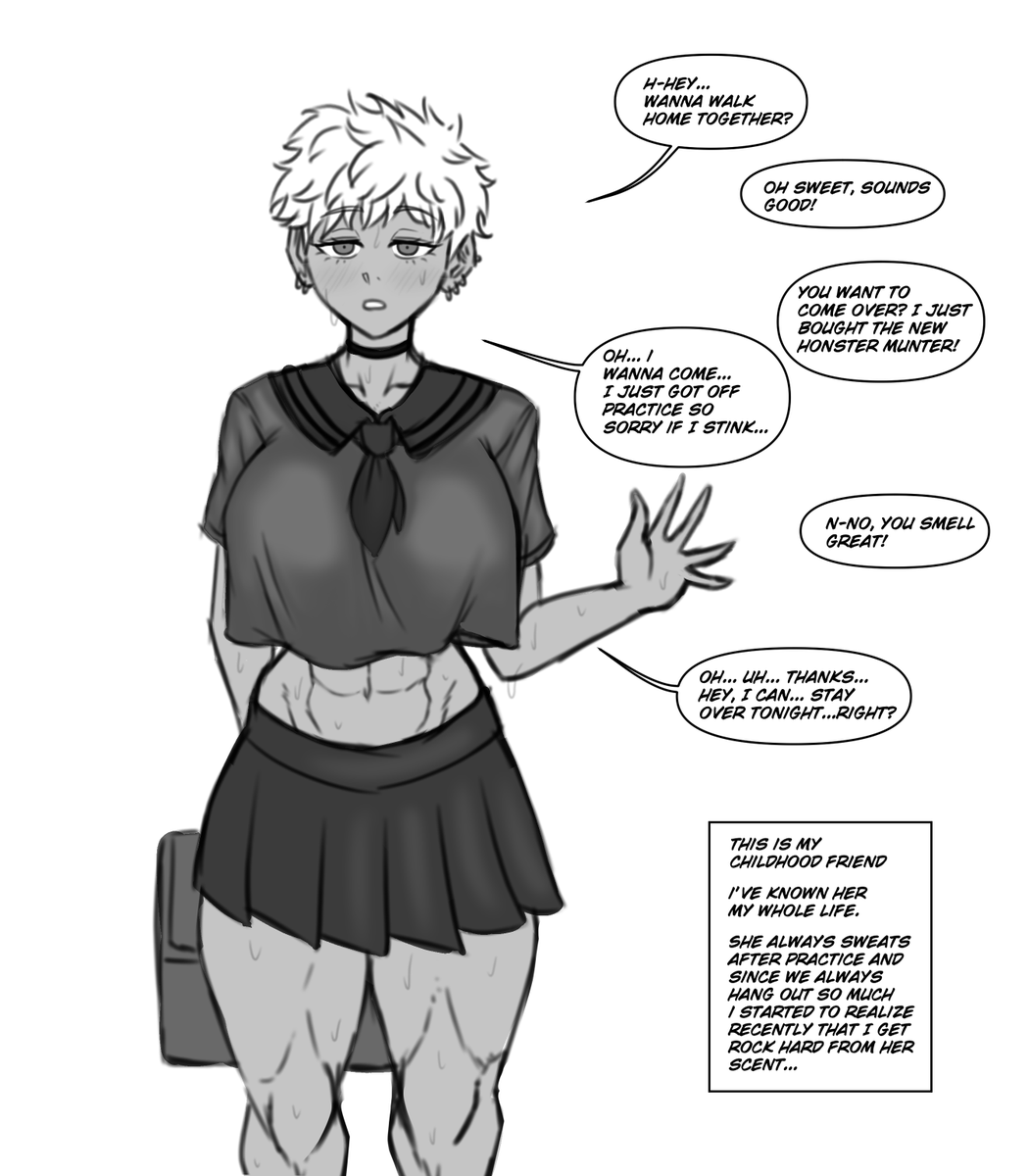 tomboy childhood friend