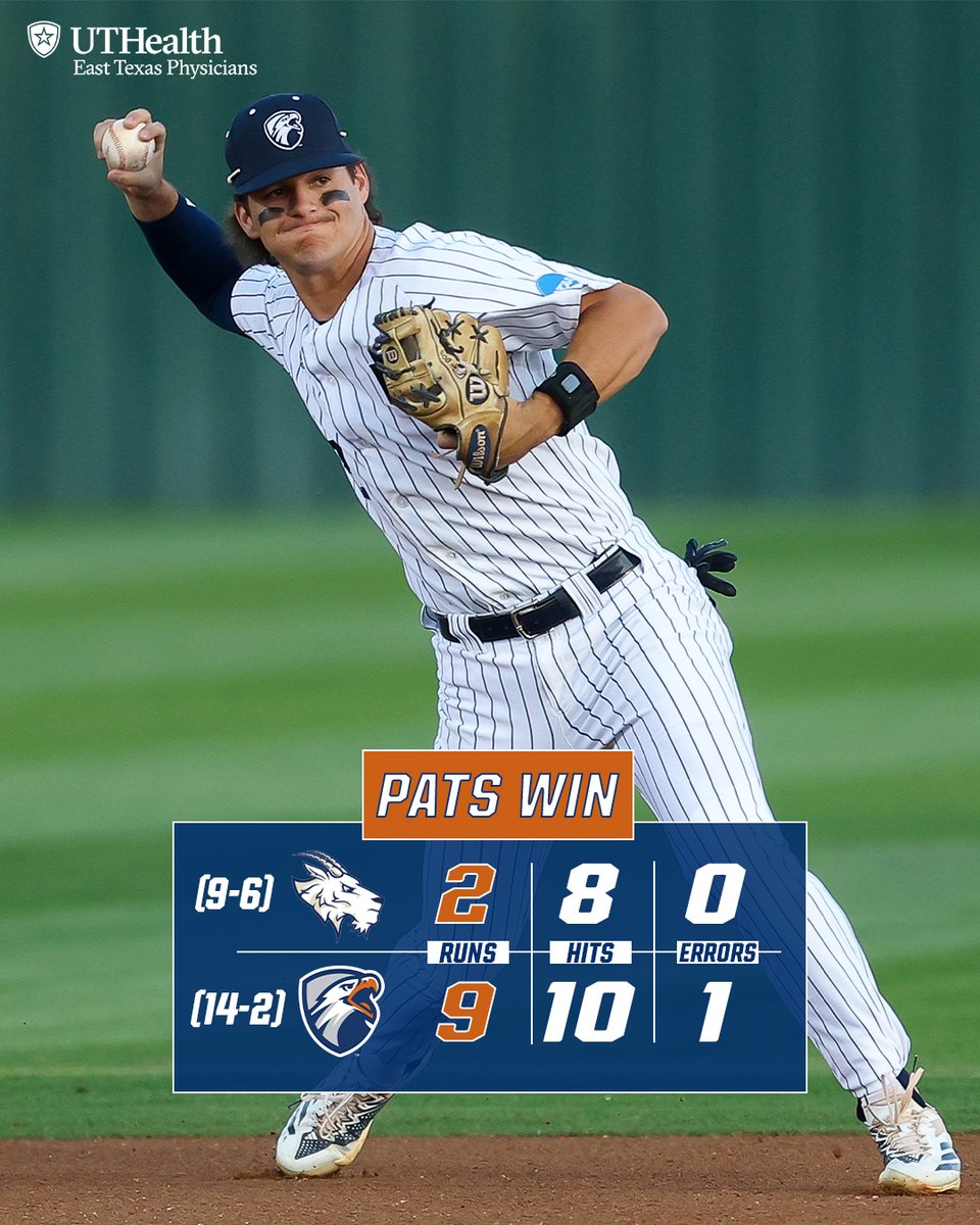 UT Tyler Patriots tweet media