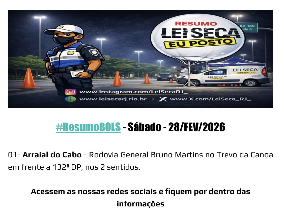 Fiquem atentos na sequência das postagens para não perderem nenhuma atualização. leisecarj.rio.br/single-post/re…