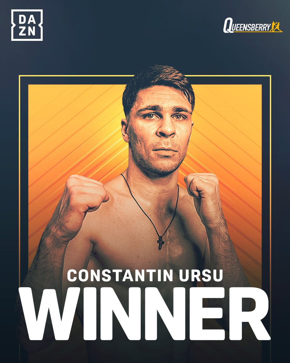 AND NEW!!!! 🏆🏆

Constantin Ursu gets the unanimous decision win over Owen Cooper for the British &amp; Commonwealth Welterweight titles! 

#CooperUrsu 🔊