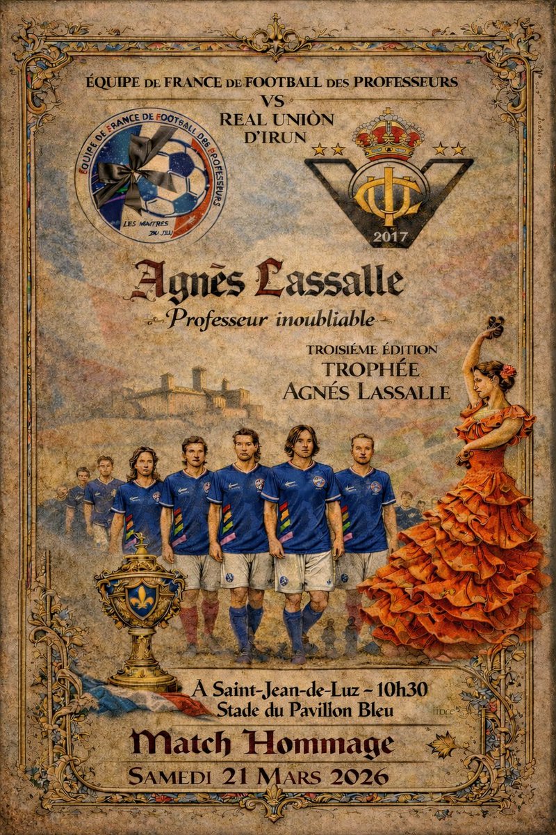 Equipe de France de Football des Professeurs©️ tweet media