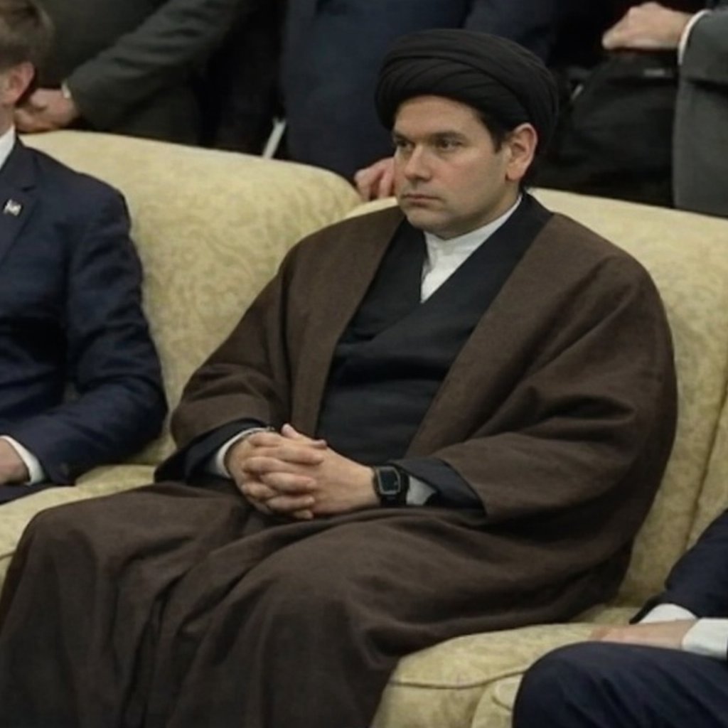 Marco Rubio realizing he's the new Supreme Leader of Iran