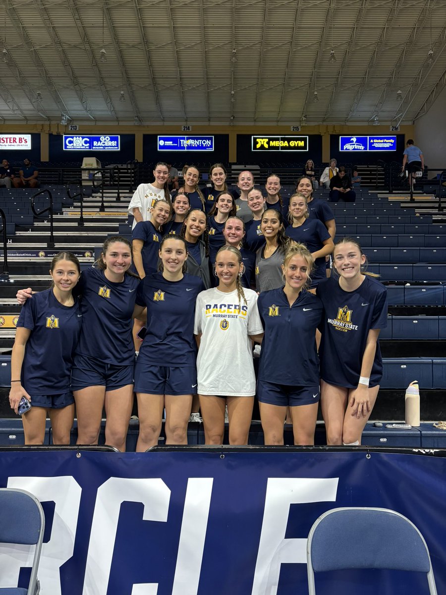 RacersSoccer's tweet photo. Racers supporting Racers!

Had a blast watching @RacersWBB clinch the MVC title!

#GoRacers🏇 https://t.co/I1Hou0XV70
