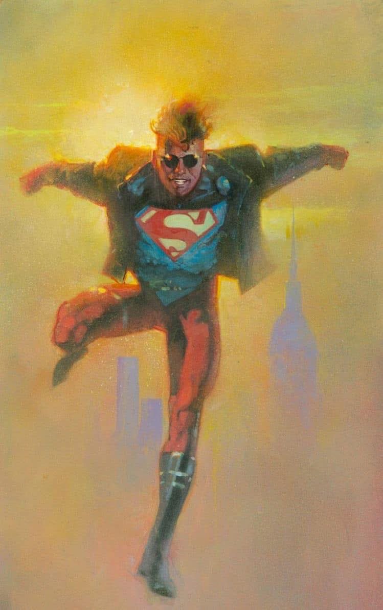 dctrinity90s's tweet image. Some 90’s Superboy by Bill Sienkiewicz #superboy #konel
