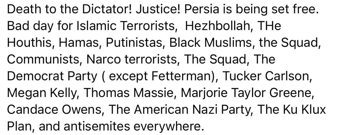 DPrillhart1972's tweet image. FREE PERSIA!