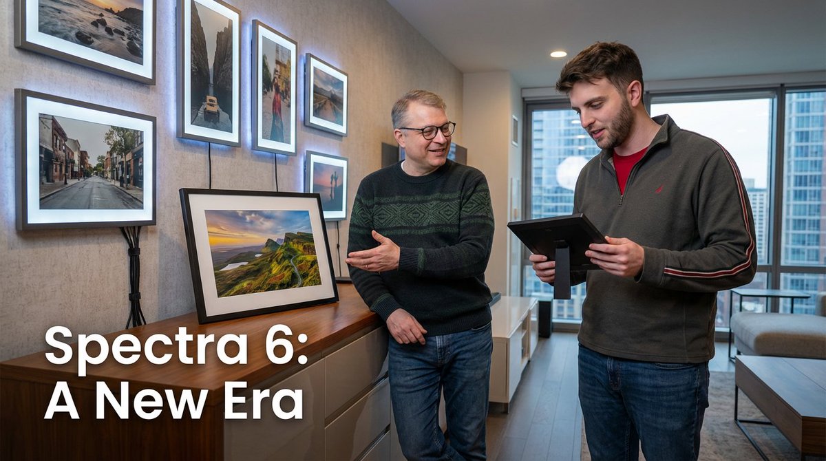 EdFinnIII's tweet photo. Check out the latest edition of Change Chat, where @vladimirkostek and I talk with @aluratek about Spectra 6 Technology.

YouTube: https://t.co/h9x8h9ippq
Spotify: https://t.co/znB4rUE7FD https://t.co/634vbiqxBg