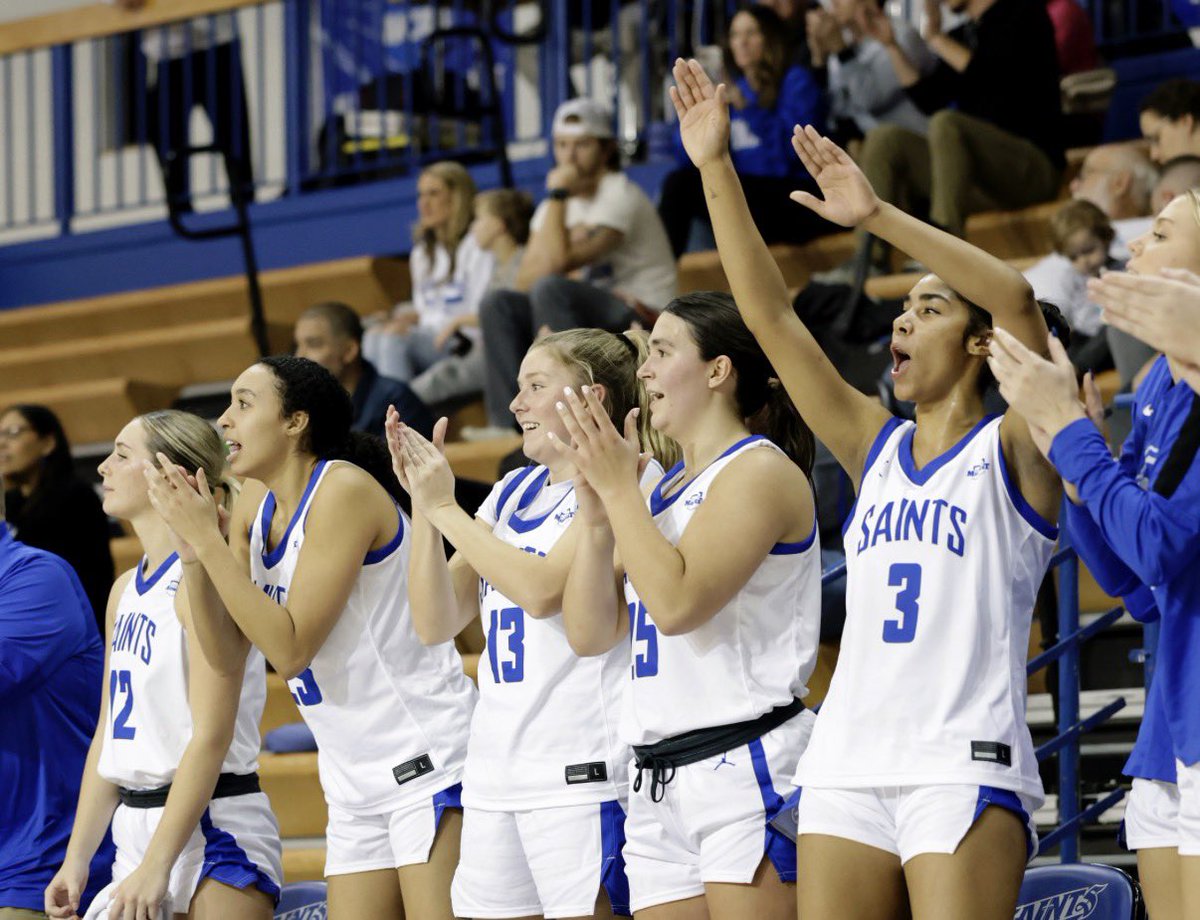 tmusaints's tweet photo. Women's basketball hosts Findlay on Tuesday (March 3) @ 6:00 P.M. ET in the Quarterfinals of the G-MAC Tournament.

#LetsGoSaints https://t.co/XfVyDNckwA