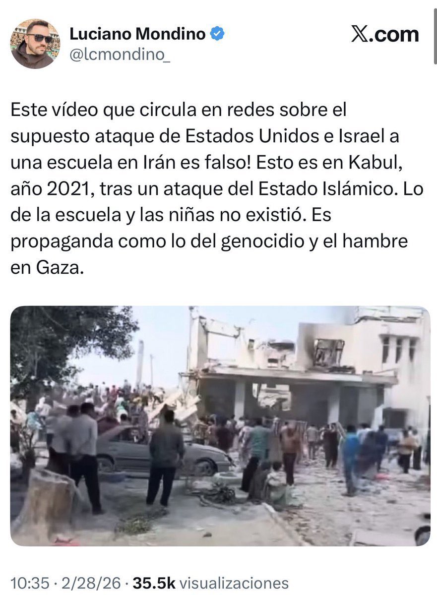 Ya te avisaron que es fake, digo para que no quedes como pend d€j0 que eres