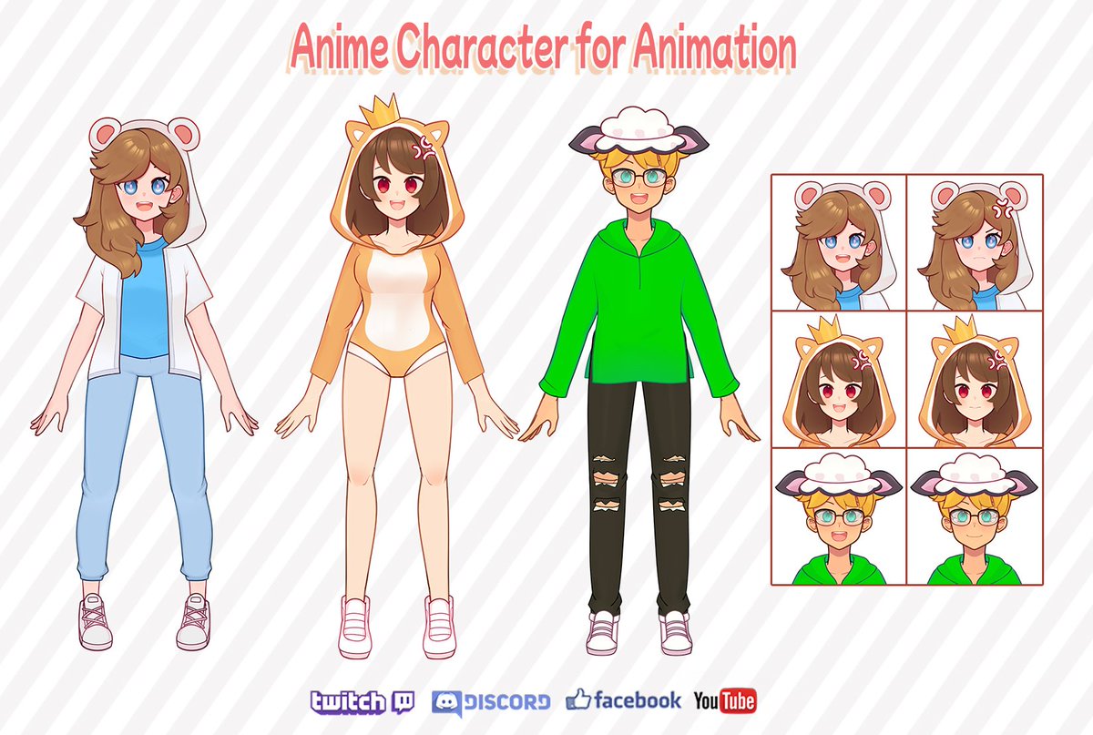 draftenginestd's tweet photo. ✅ Custom anime character design
✅ Live2D rigged model (half body)
✅ FREE 3 Emotes 🎁👑 Premium Package (Full Body Model)
✅ Custom anime character design – full body
✅ Live2D rigged model – full expressions &amp; movement
✅ FREE 6 Emotes 🎁⚡ Slots for 10client only https://t.co/12zc0JQZ3o