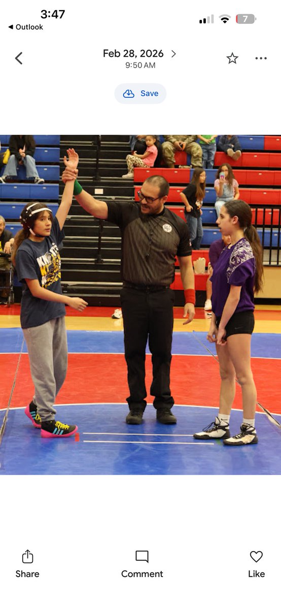 NuriRobles1's tweet photo. Wrestling had a great first meet. They wrestled with pure heart! #KnightNation #ItStartsWithUs https://t.co/GpmpYUAnM2