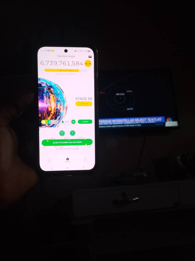Let's grind.

I was lucky to get one  Holiday Battery Gift from DeNet today .

Join me as a storage network validator and use this bonus to boost your Watcher Node’s earnings.

Launching Watcher Node to secure <a href="/DeNetPro/">DeNet</a> storage network, live 4rm Nigeria 
#WatchersEverywhere
Now