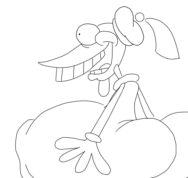 Gigglepounce's tweet photo. anyways MR. POUNCY DOODLE DUMP JUMPSCARE https://t.co/RObn2ygtDg