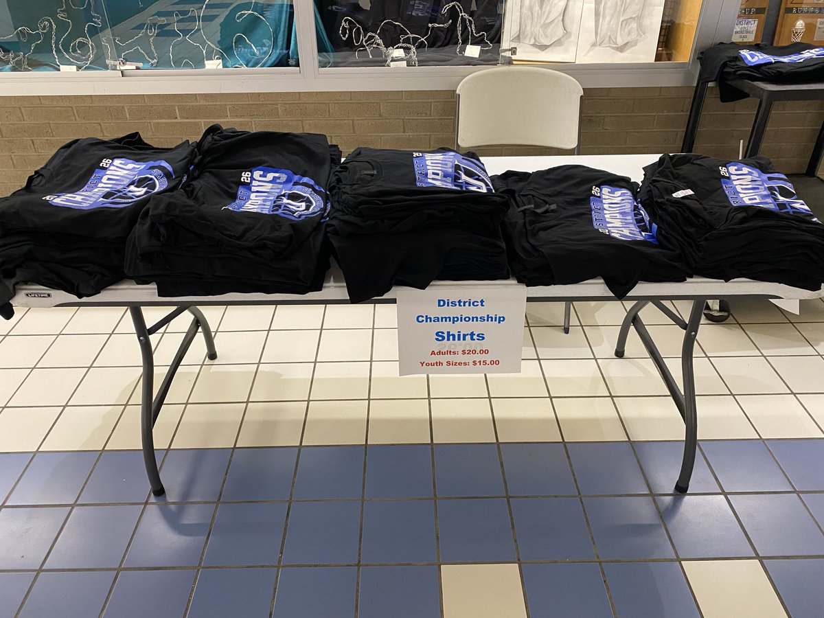 bigstjohn's tweet image. Jellico vs Greenback
Tip-off at 7pm
Don’t forget to get your District Championship shirt!