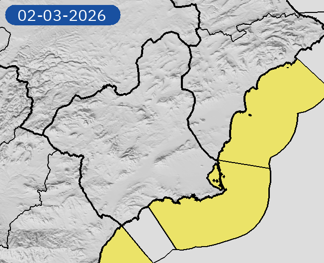 28/02 23:54 AVISOS PASADO MAÑANA | Región de Murcia: costeros. Nivel máximo de aviso: amarillo.
Actualizaciones en aemet.es/es/eltiempo/pr…