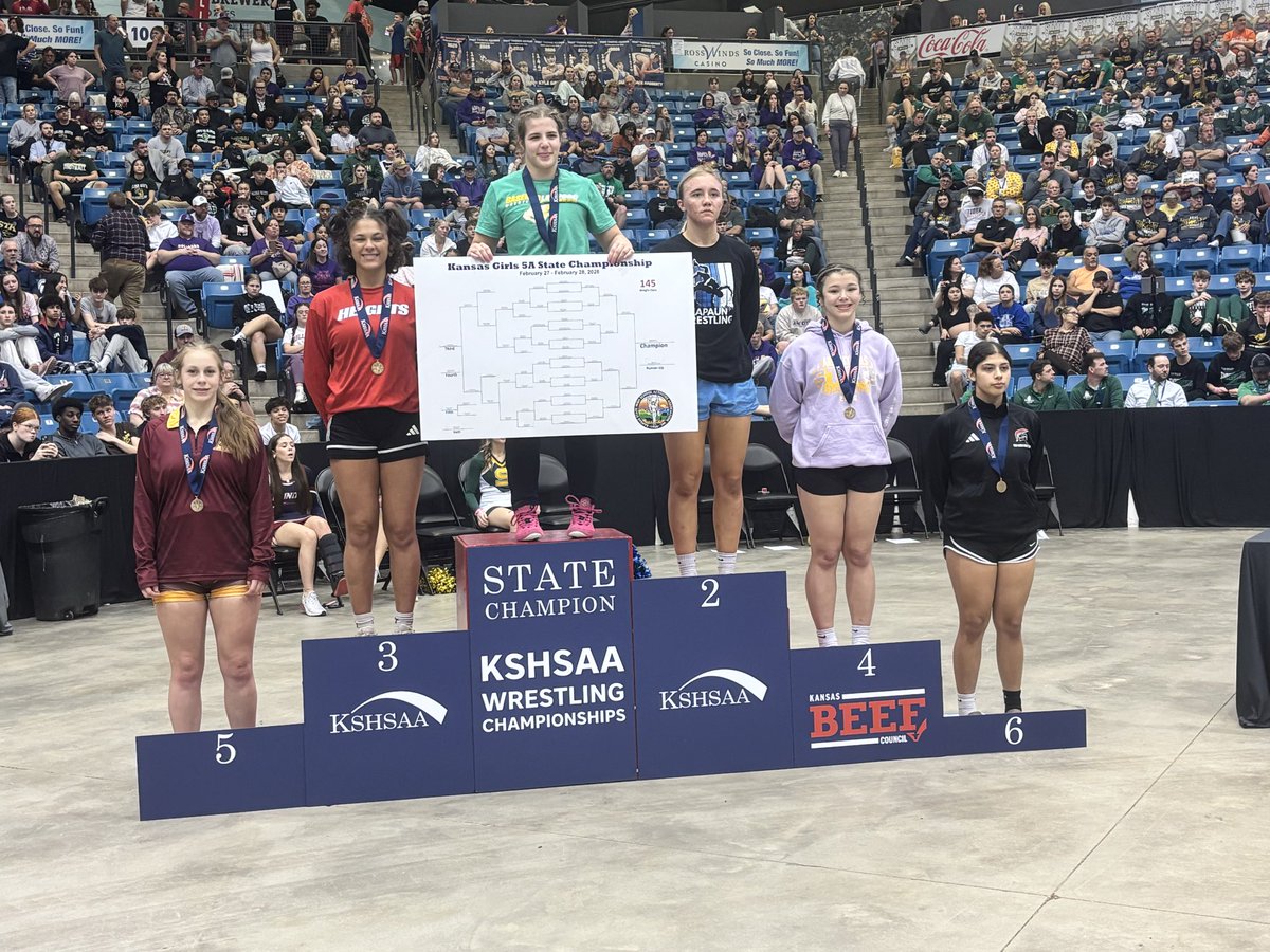 achsbulldogs's tweet photo. Congrats to Jeslyn Swanson and her 4th place finish at 5A State Wrestling. #ArkCitySTRONG https://t.co/dnLD36qrrH