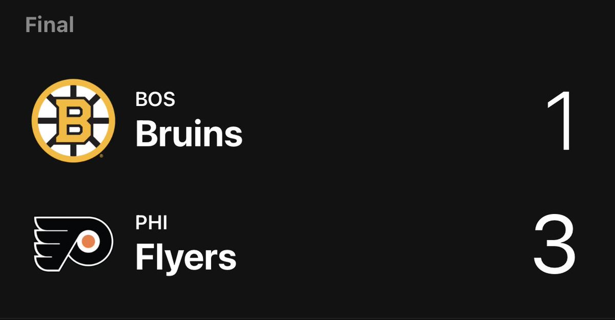 BANG! Sean Couturier scores his first goal in 32 games to ice the Flyers win over the Bruins.

Flyers ML -115 ✅

#GamblingX
