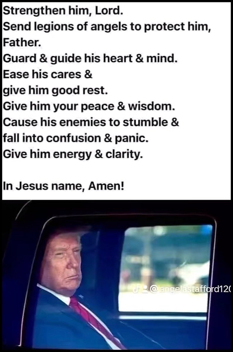 Praying for our President 🙏♥️
