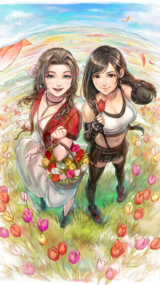 aerith_archive's tweet photo. ✿ aerith illustrated by kodai okamoto https://t.co/kk6xm38OzU