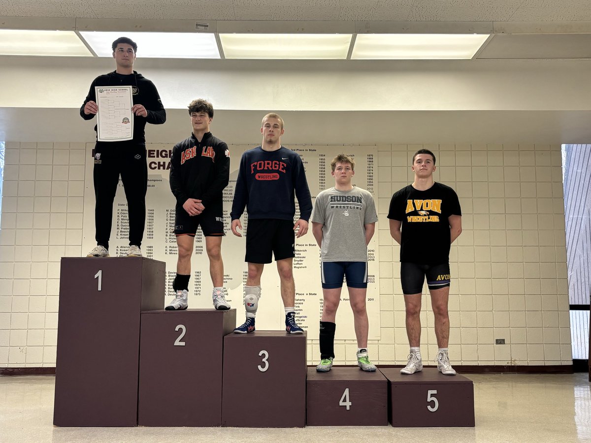 VFBoysWrestling's tweet photo. Maple Hts. DI Sectional: 190 3rd place. Maksym Petrechko.
#DistrictQualifier
#PatriotStrong https://t.co/M167n6J6S0