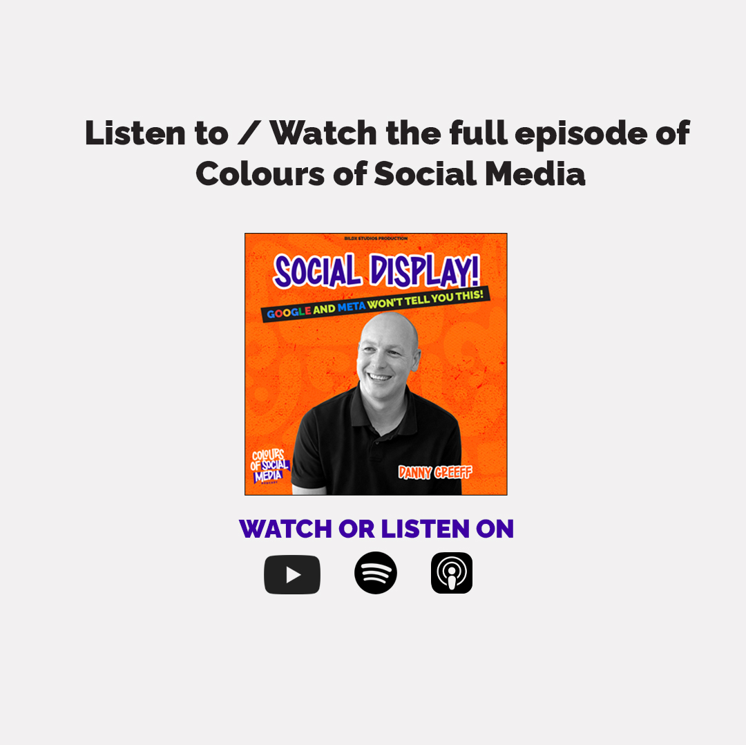 cosmpod's tweet photo. The future of #Advertising is #socialDisplay. 

Watch the episode here: https://t.co/FmyZtfzrWK https://t.co/RykiJ1yfn0