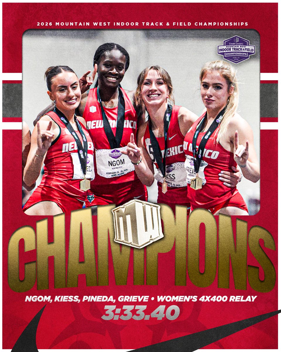 UNMLoboXCTF's tweet photo. Lobos run the @MountainWest 4x4 💪 https://t.co/weNOmvL8gD