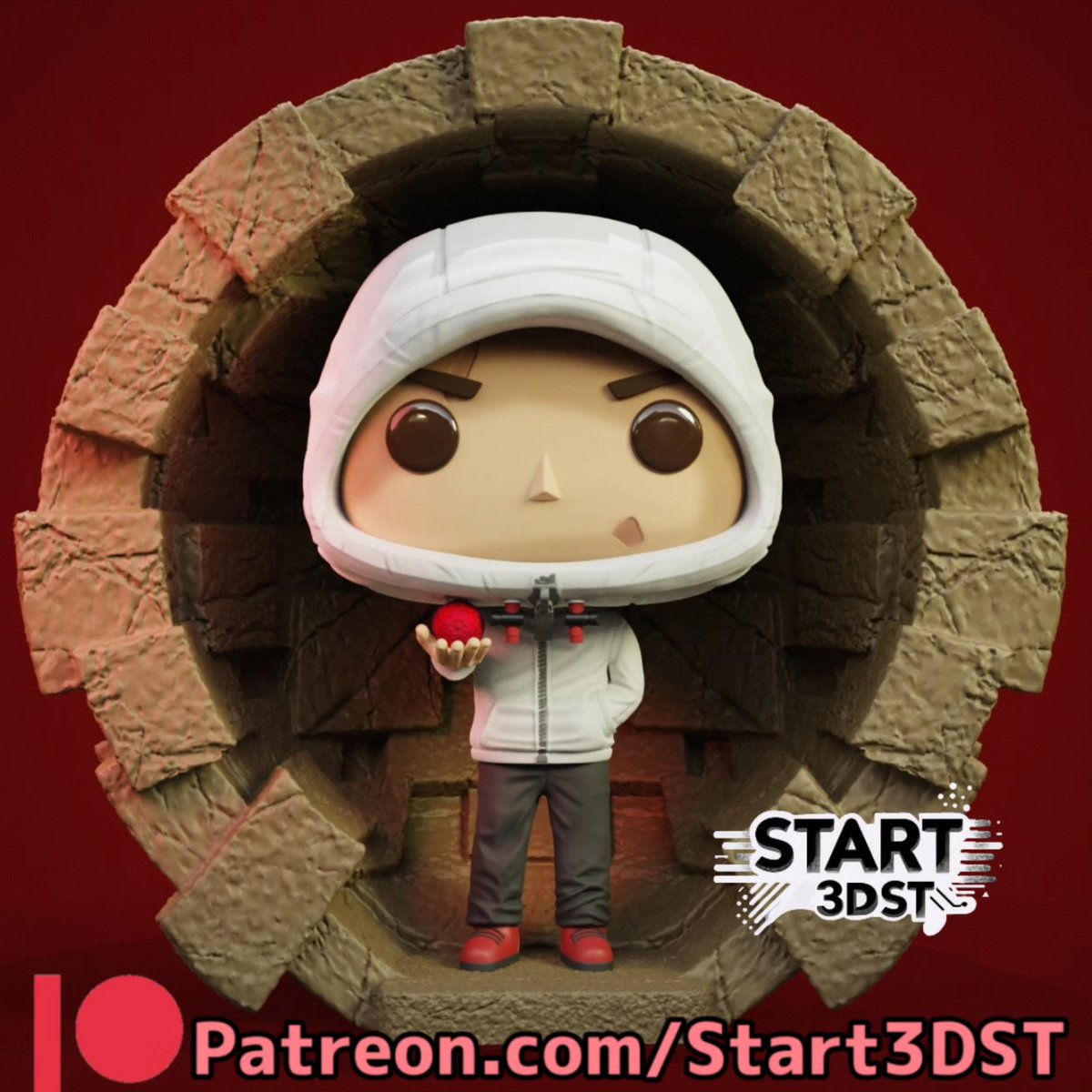 start3dst's tweet photo. 🔥 Closing the month with Yuji Itadori in POP style 🔥
Hi guys, to close the month I bring you Yuji Itadori in POP style, now available for download for all members and optimized with cuts for 3D printing. I hope you like it 🙌

#juju #3d #anime #patreon #funkopop https://t.co/7ggJ26ZE9D