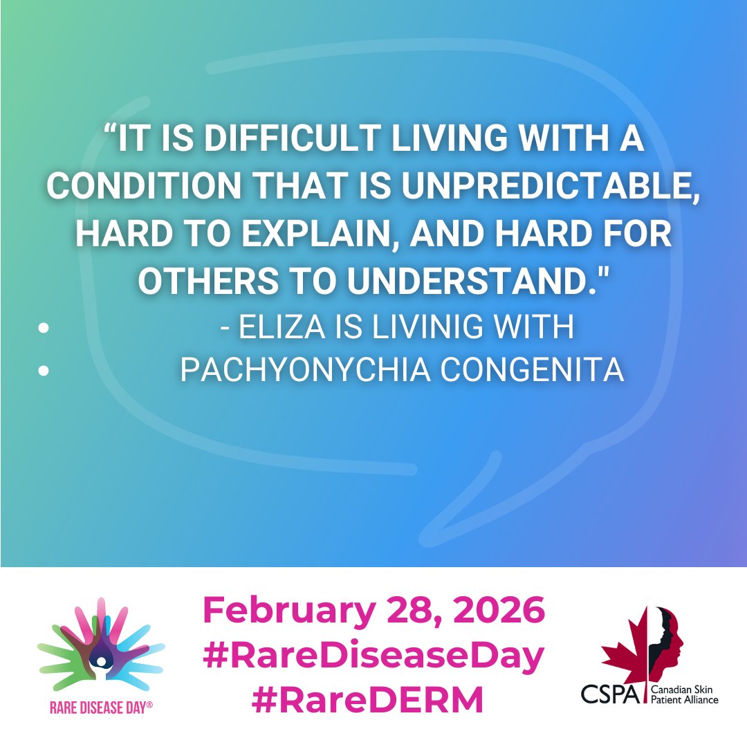 Canadian Skin Patient Alliance tweet media