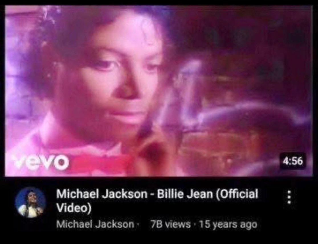 MJ no hustle atal? 78Views after 15years.
