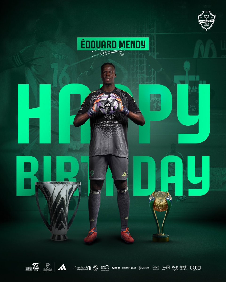 He is a keeper 🫡

Today we celebrate the amazing, Super Edou 💚🎂

#AlAhli