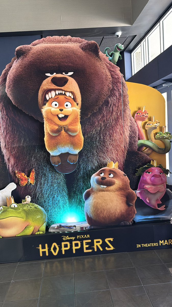 WhereYouAreAdv's tweet image. Family movie win! Just watched the early screening for Disney &amp;amp; Pixar’s Hoppers with my crew — such a heartwarming, funny adventure. We loved it and totally recommend! 🦫🪵🦎🥔

The new live-action Moana teaser/preview has us hyped — can’t wait for July! 🌊🚣‍♀️

#Hoppers #Moana