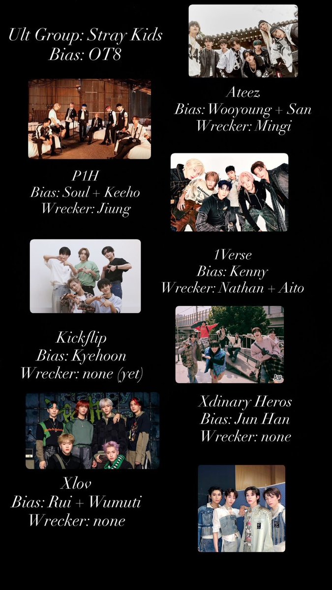 breezybubbs's tweet photo. I fear I never talk about this so I figured I would go through the *main* groups I stan

Also featured in my playlist but not on here is Billlie, TXT, Enhypen, 82Major, Illit, Cortis, BabyMonster, All Day Project, Aespa, Itzy, Nexz, Nowz, j-hope, Jennie, katseye, etc 

#kpop https://t.co/uTkQWYnPcP