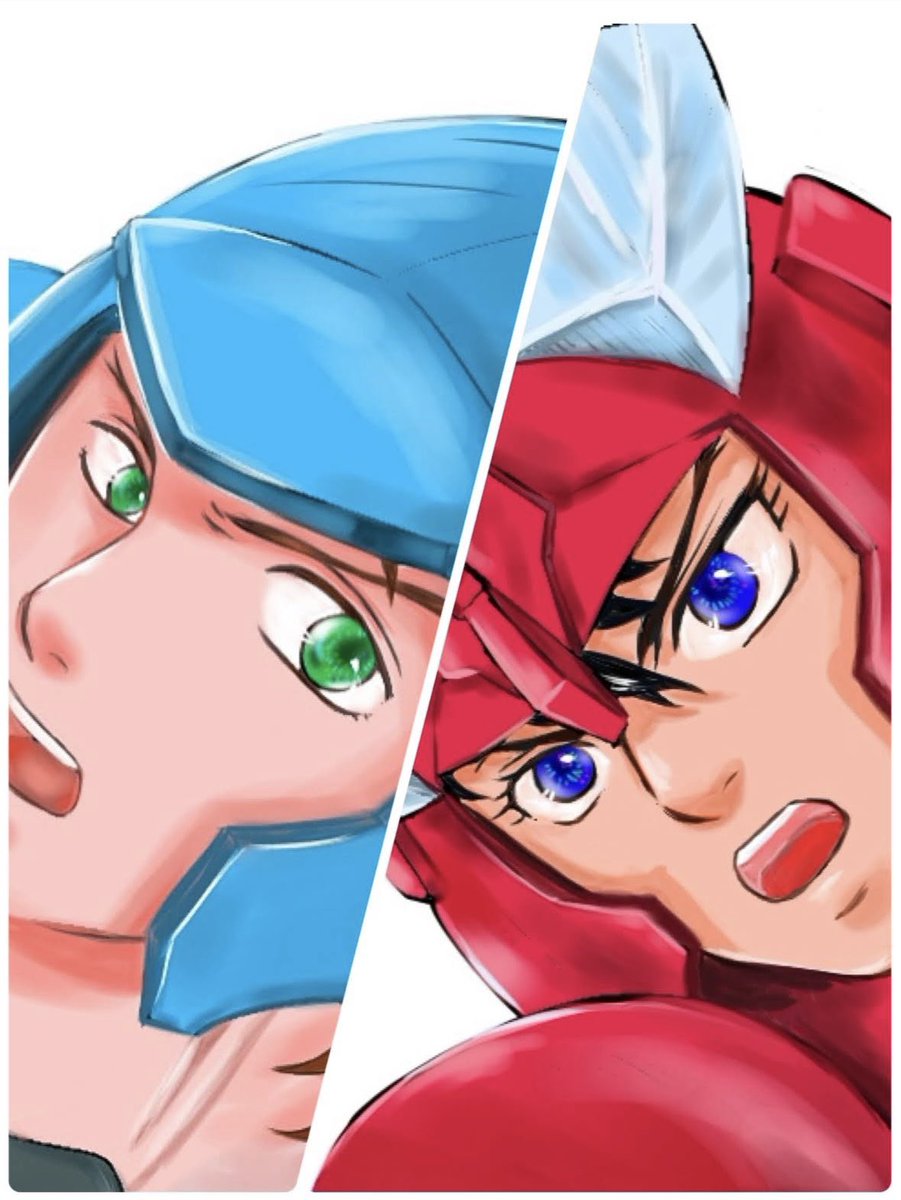 過去絵
#伸遼
マンガのワンシーンをカラーにしたもの