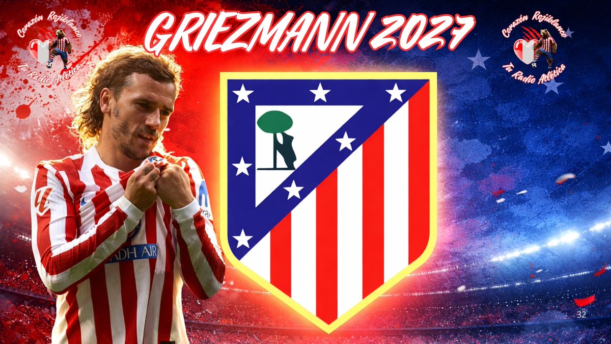 🚨🔴⚪ EXCLUSIVA CORAZÓN ROJIBLANCO
Personas cercanas a Antoine Griezmann nos confirman que el francés seguirá en el Atleti hasta 2027.
❌ Se descartan los rumores de salida.
💪 Compromiso total con el proyecto.
Grizi se queda.
#Atleti #Griezmann