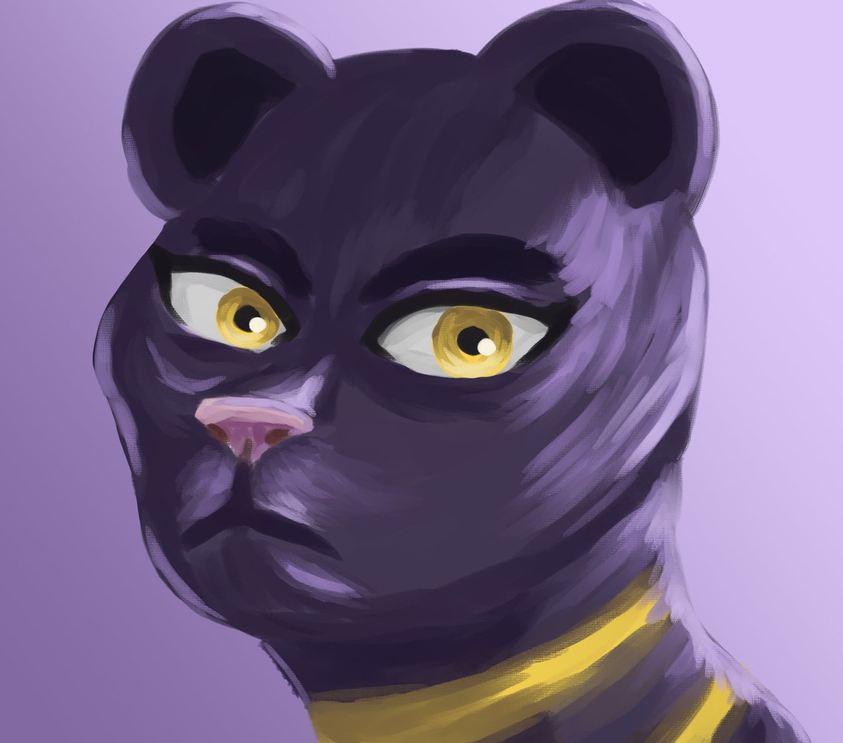 Here's something i haven't made from some time ago, a portrait. This time, featuring one of my ladies, Safia :3