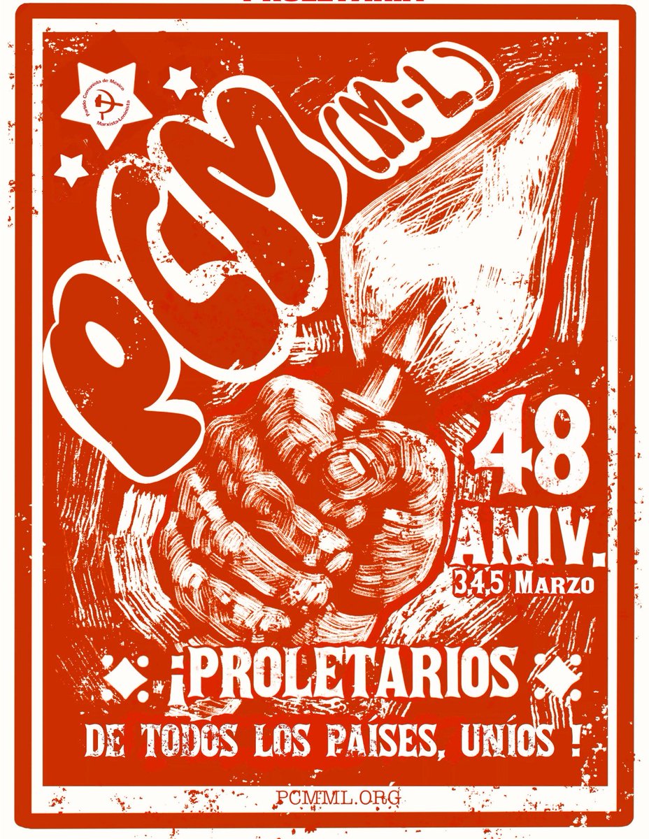 Partido Comunista de México (m-l) tweet media