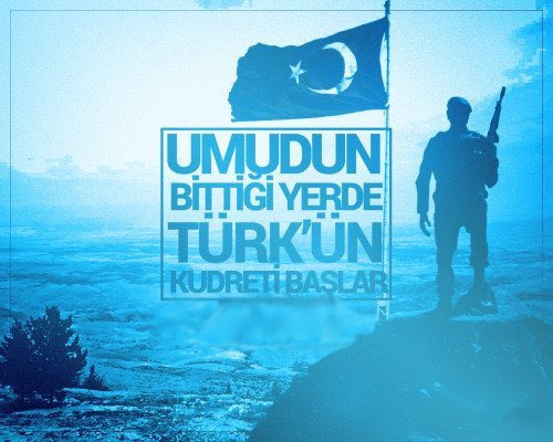 Bölgemiz,  huzur ve sükuneti, asırlar boyu ancak Türk milletinin hakimiyeti sürecinde yaşayabildi.
Emperyalizmin vampir iştahı, birbuçuk asırdır coğrafyamızı kan, gözyaşı ve acıyla öğütüyor.

İnsanlık tecrübesi biliyor ki, bu coğrafyada barış ve refah, yine ve ancak Türk’ün