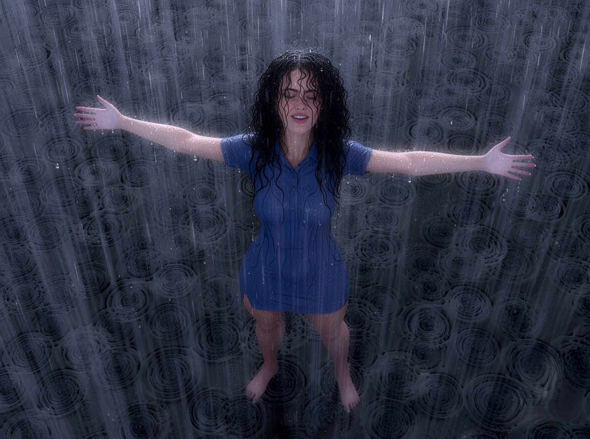 What's your rainy day mood?
Rain falling, world fading... 🌧️
In this moment, nothing else matters. Just the drops on my skin and the freedom in my heart.  

#SFW #VirtualPhotography #3DCG #mood 

x.com/slayer_silly9/…