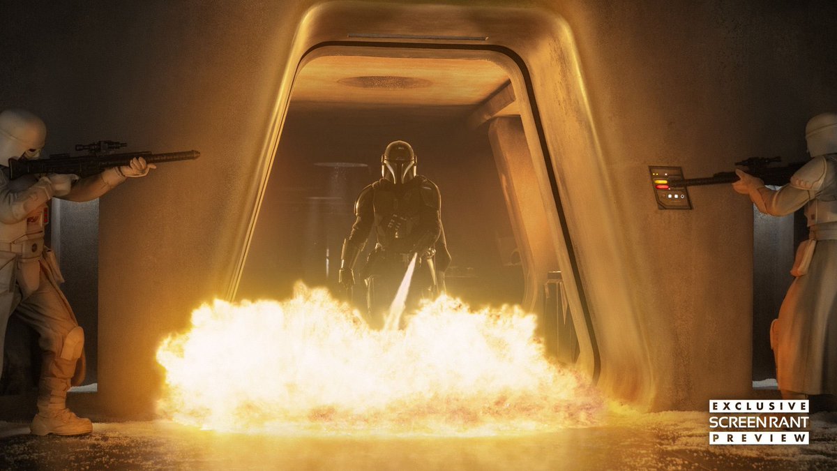 lukesoutpost's tweet photo. Brand new HD still of the Mandalorian using his flame thrower in ‘THE MANDALORIAN AND GROGU’

May 22nd couldn’t come soon enough!

Via: @screenrant https://t.co/BDOhCPXHru
