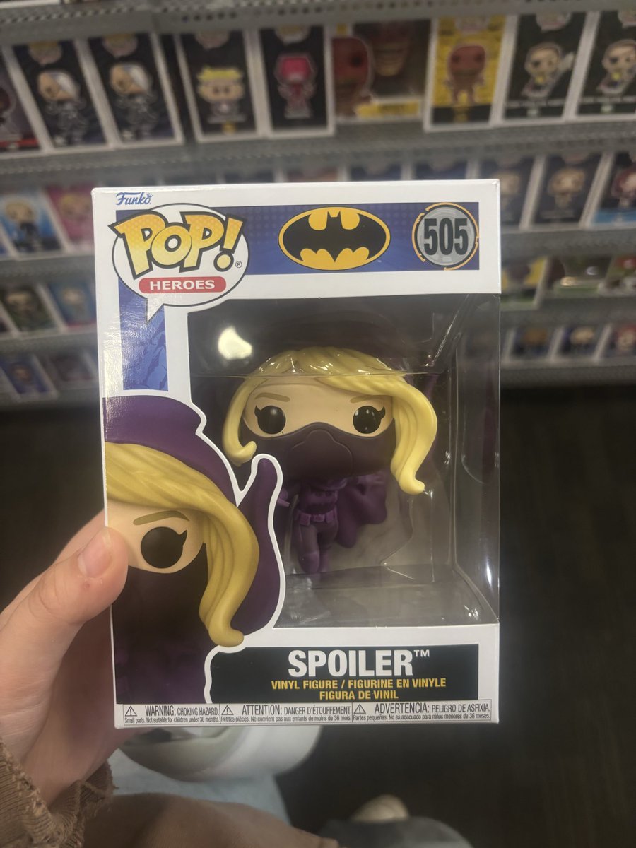 in the cb store wishing funko pops didn’t look like that then immediately saw her and stopped dead in my tracks