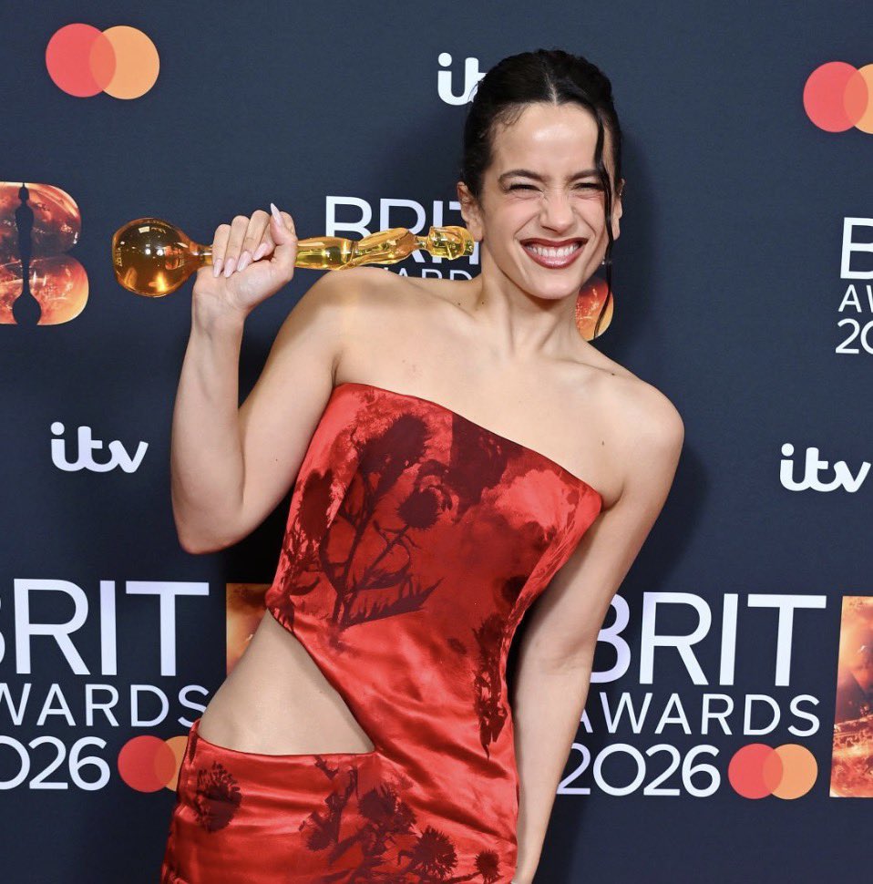 ROSALIA IS THE FIRST SPANISH SPEAKING TO WIN A BRIT AWARD