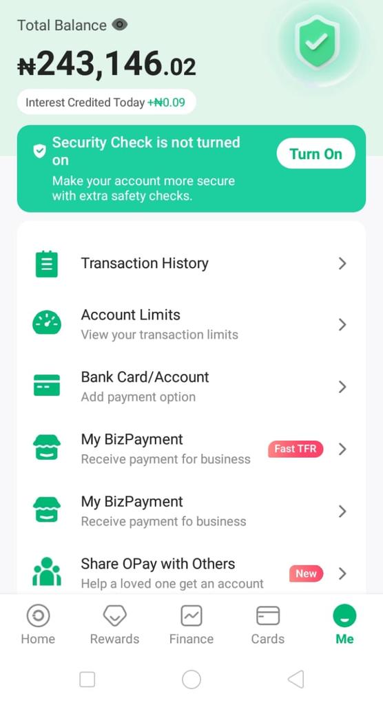 I Don load my opay account, are you ready for today?