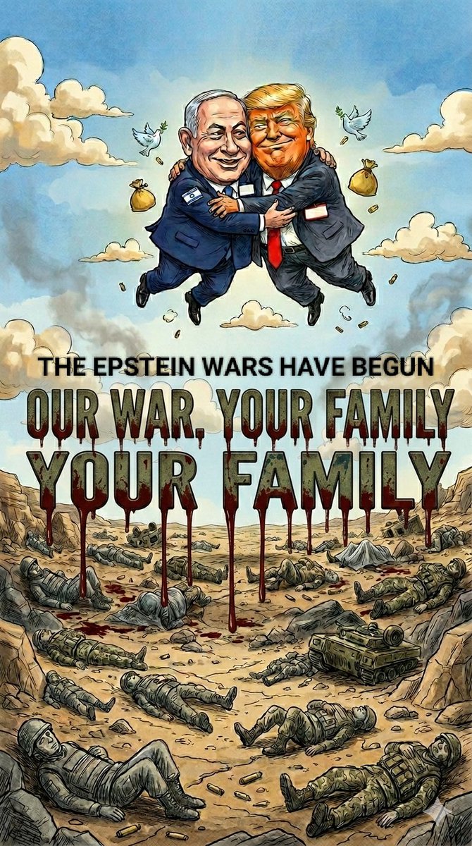 LesLuxor's tweet photo. 💀💥🇺🇲UNITED CRIMES

The 🇮🇱/🇺🇲 illegal assault on 🇮🇷 is pure capitalist plunder. No freedom no peace, they want total control of the Middle East. Negotiations were just a sham for Zionist extortion and endless wars

Time to blow the empire, not bow to it
#Iran #TerroristUS #NoWar https://t.co/iwRAG5BLIM