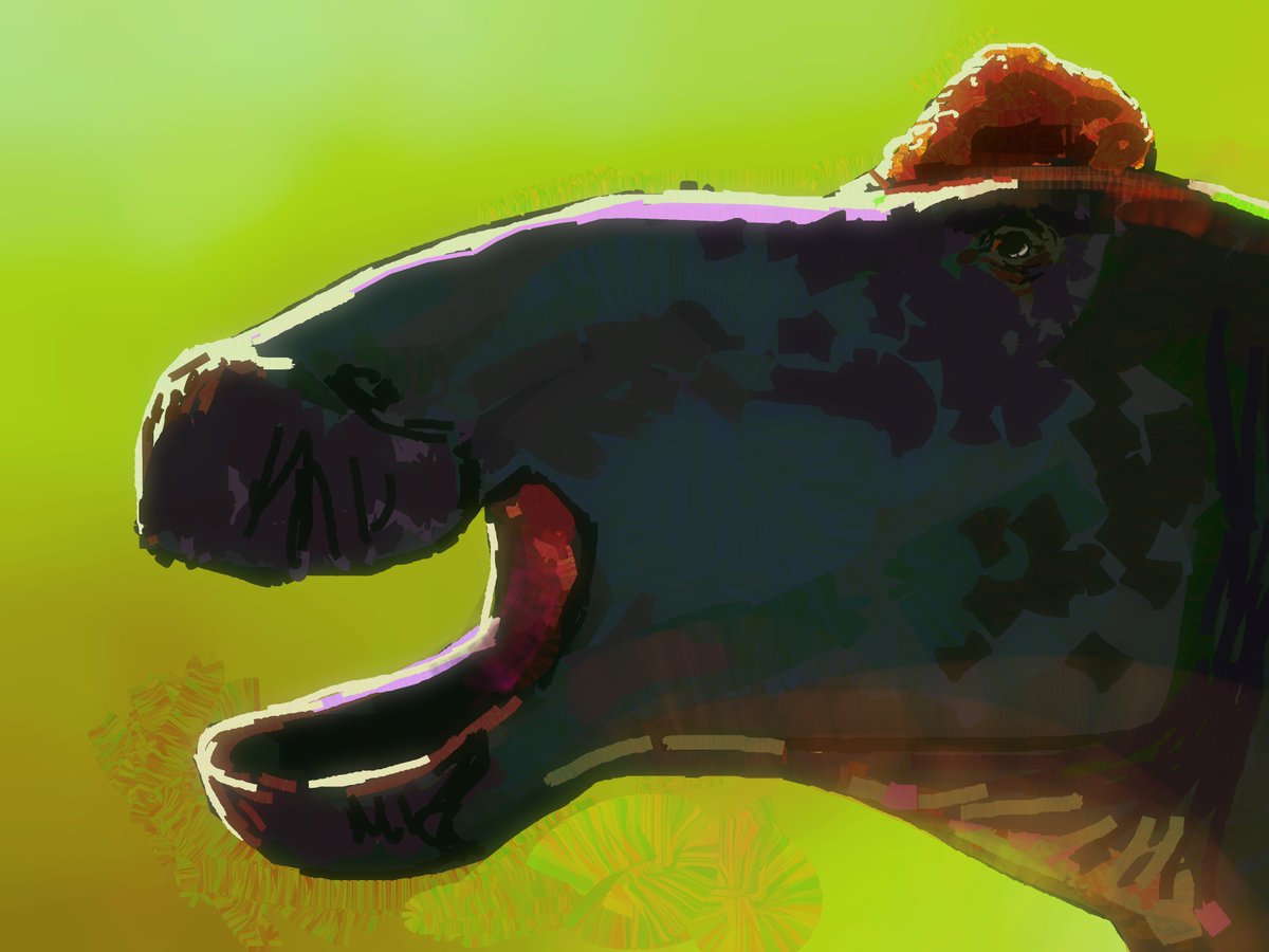 mauricios_art's tweet photo. bonus Edmontosaurus! https://t.co/Iy8bqXdR3j