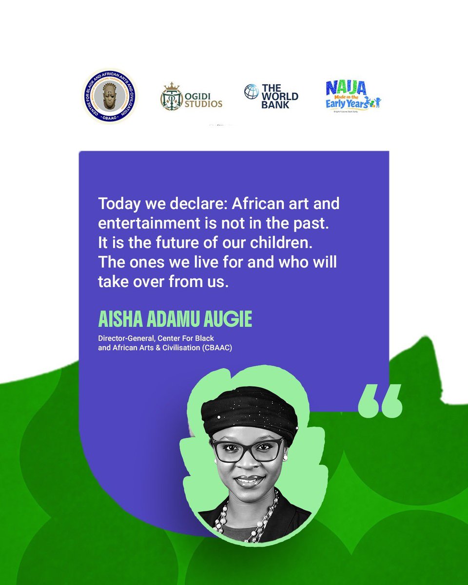 ObasanyaArike's tweet photo. Childhood is not a side topic. It is the starting point. Change that narrative and everything else follows. #NaijaEarlyYears
@cbaac77 @rdimka https://t.co/B0b7wLCqko