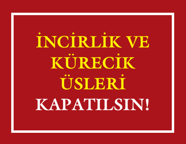 ArifOzel2's tweet photo. İncirlik ve Kürecik üsleri İslam dünyasına, halkımıza ve direnişe ihanettir! https://t.co/iCNcFv82jc