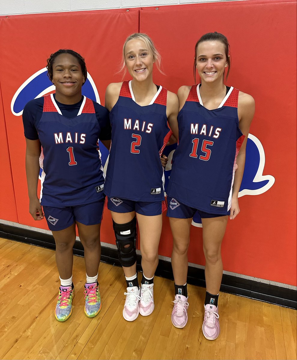 mragirlshoops's tweet photo. Three Lady Patriots represented MRA Girls Basketball in the 2026 MAIS All-Star Game. Congratulations to Seniors (L-R) Gabby Gray, Presley Hughes, &amp; Annie Toler for this well-deserved honor and recognition! We are proud of you! https://t.co/Gztq5cWrHd