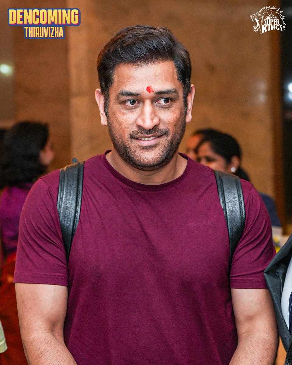 Oh Mahi! Our Mahi! 🥹💛

#WhistlePodu #Dencoming